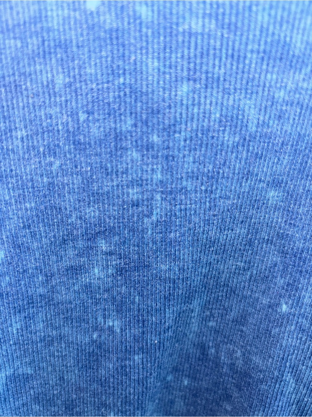 aerie Blue Ribbed Racerback Tank - Picture 2 of 4
